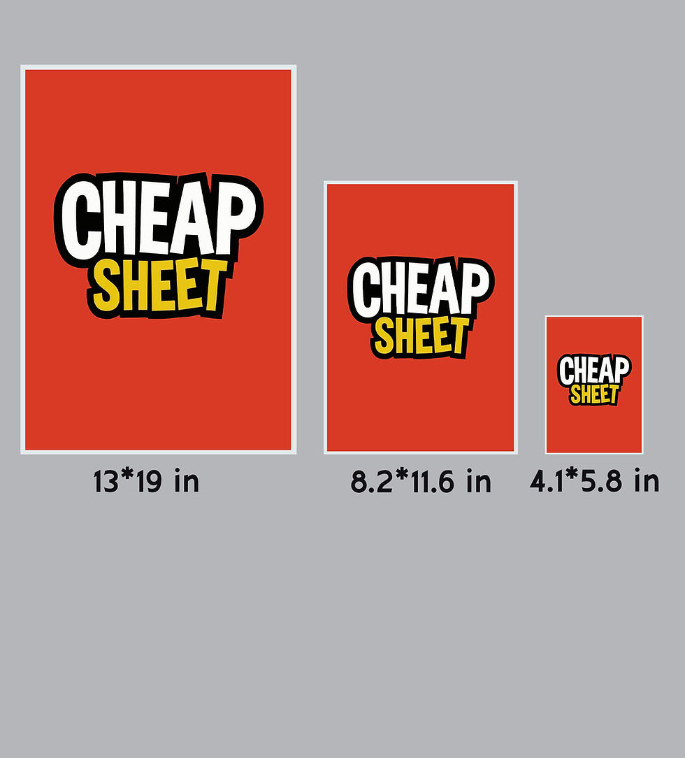 Thumbnail: Size Chart