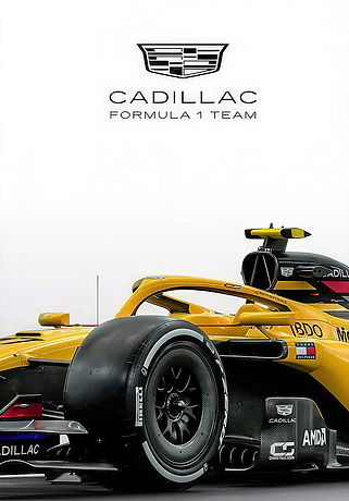 F1 Car Split Poster