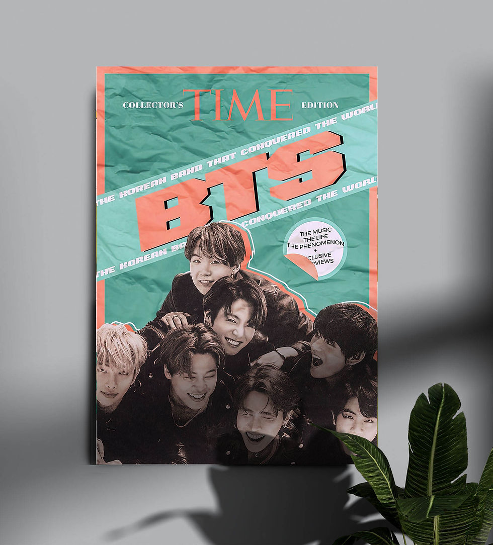 BTS Army Music Wall Poster