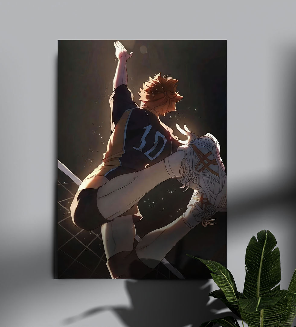 shoyo hinata haikyuu Anime wall poster