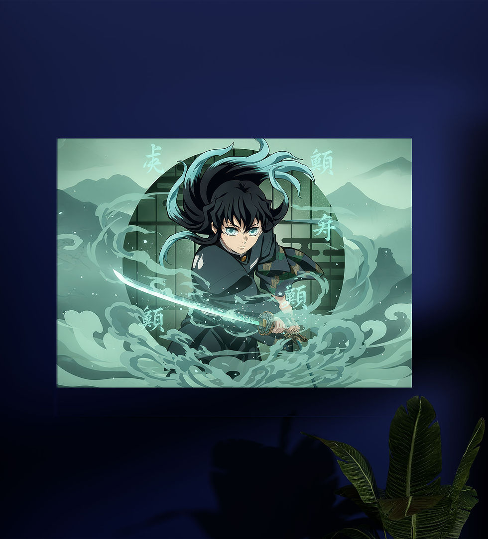 Muichiro Tokito Demon Slayer  Anime wall poster