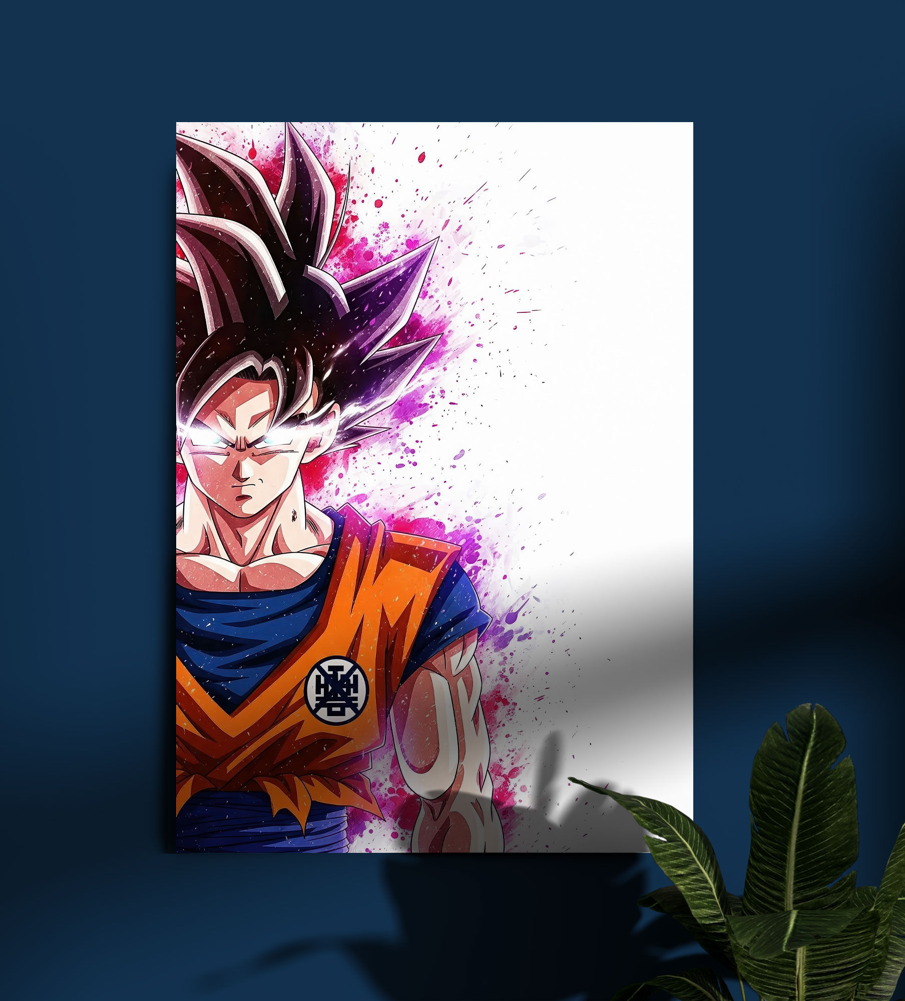 Ultra Instinct Goku Dragon Ball Anime Wall Poster