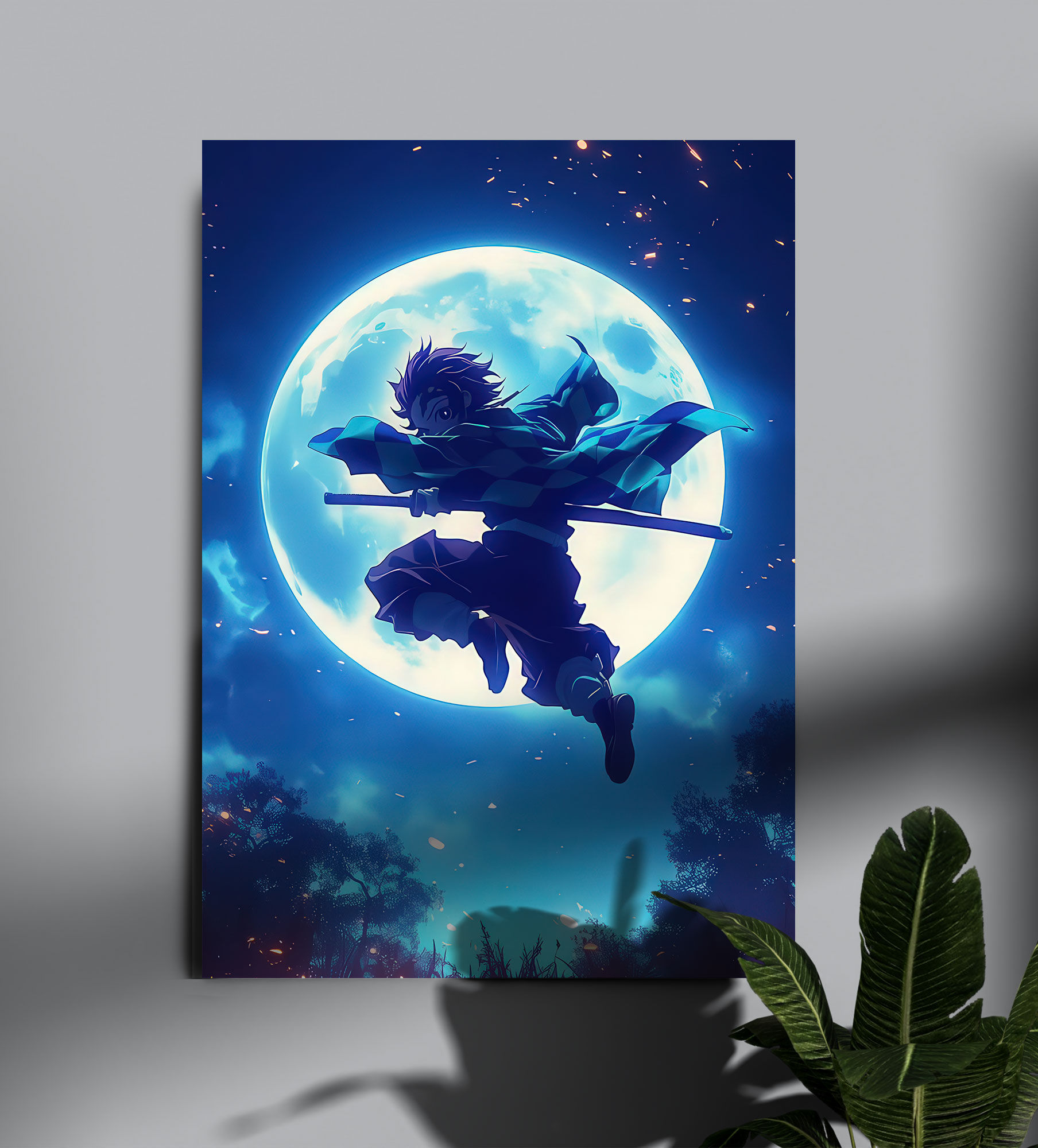 Tanjiro demon slayer Anime Wall Poster