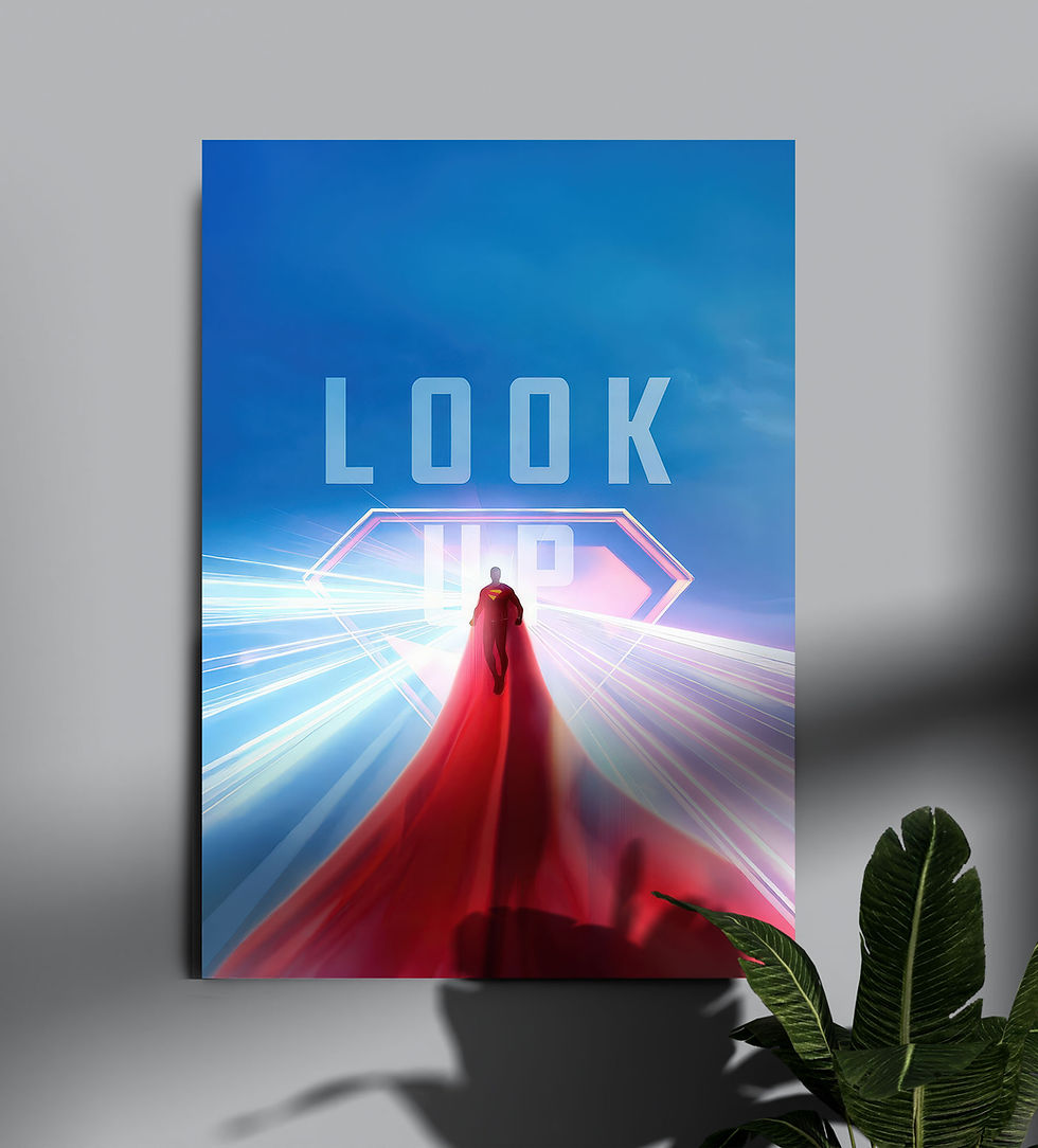 DC Super MAN Movie Wall Poster