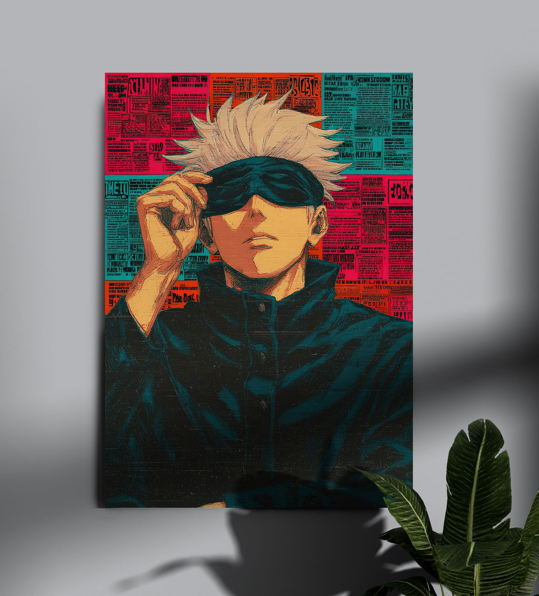 satoru gojo jujutsu kaisen  Anime wall poster