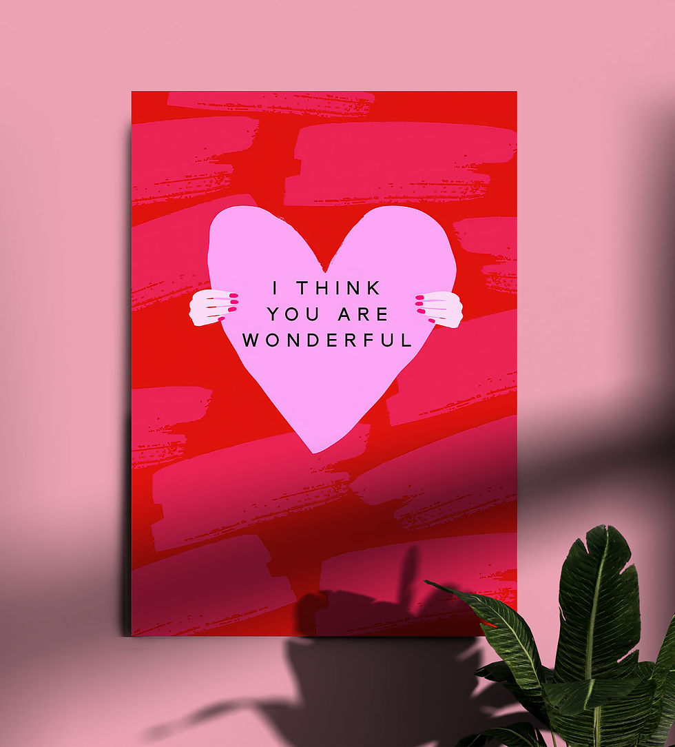 Positive Affirmations || Aesthetic Wall Poster