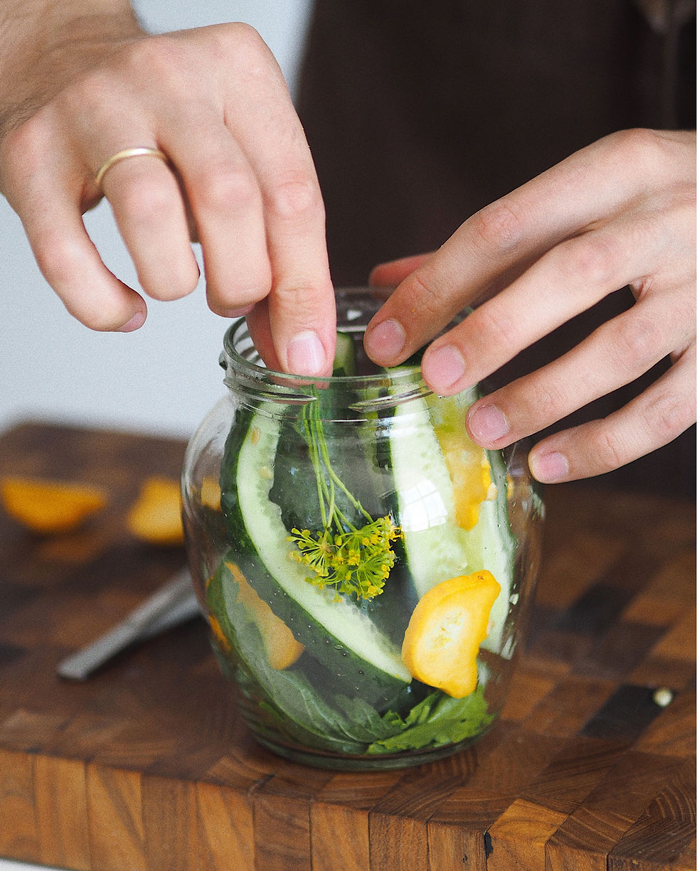 Kun je courgettes fermenteren