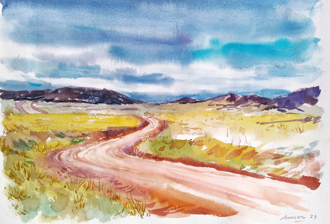 ZINK Jorman Gutiérrez Watercolor Natural Landscape