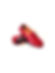 mocassin femme rouge