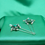Thumbnail: Emerald Green Wedding Prong Hair Pins