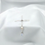 Thumbnail: Crystal &  Genuine Freshwater Pearl Wedding Cross Pendant