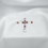 Thumbnail: Siam Red Crystal Cross Wedding Pendant