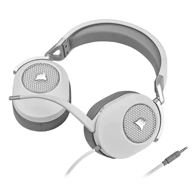 Thumbnail: Corsair HS65 Surround Headset, White - AP
