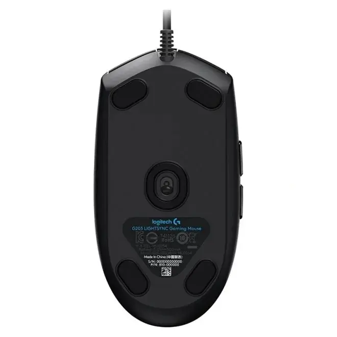 Thumbnail: Logitech G203 Lightsync Gaming Mouse Black