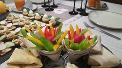 Canapés et Dips de Légumes du Jardin