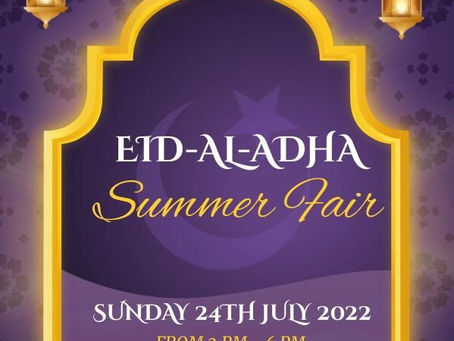 Eid ul Adha Summer Fair