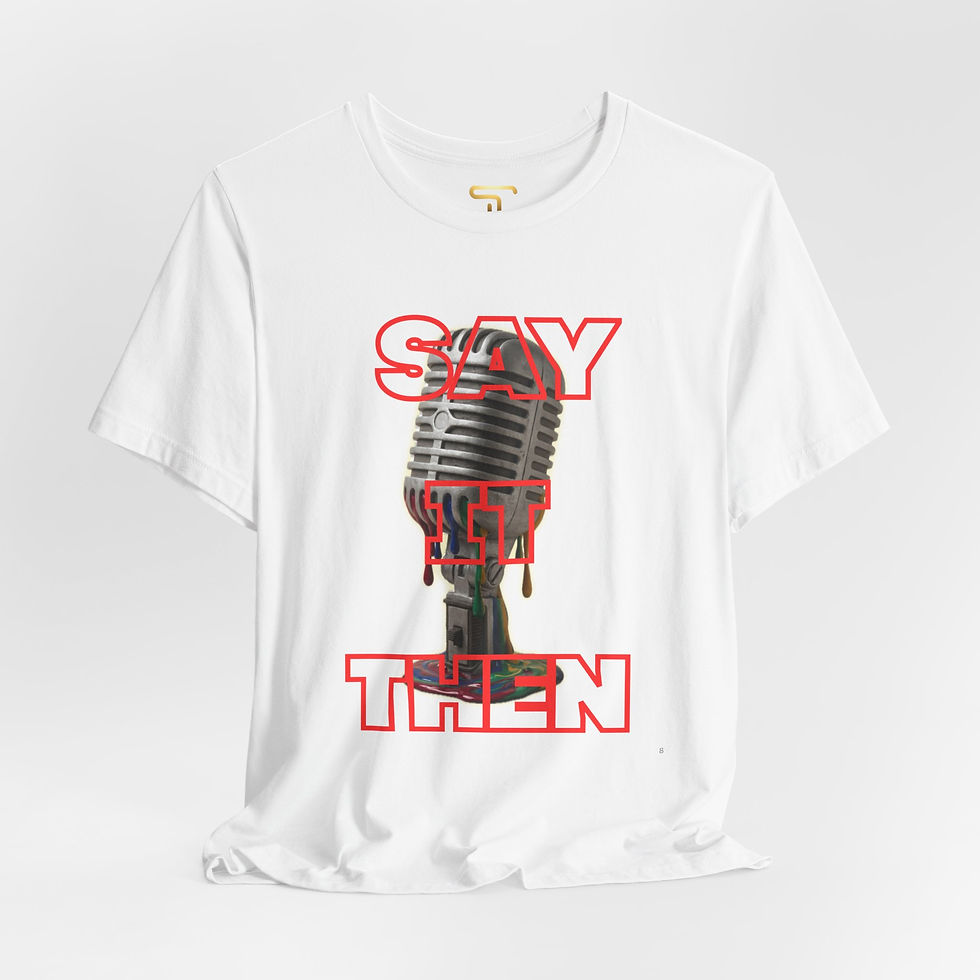 Thumbnail: Say It, Unisex Jersey Short Sleeve Tee