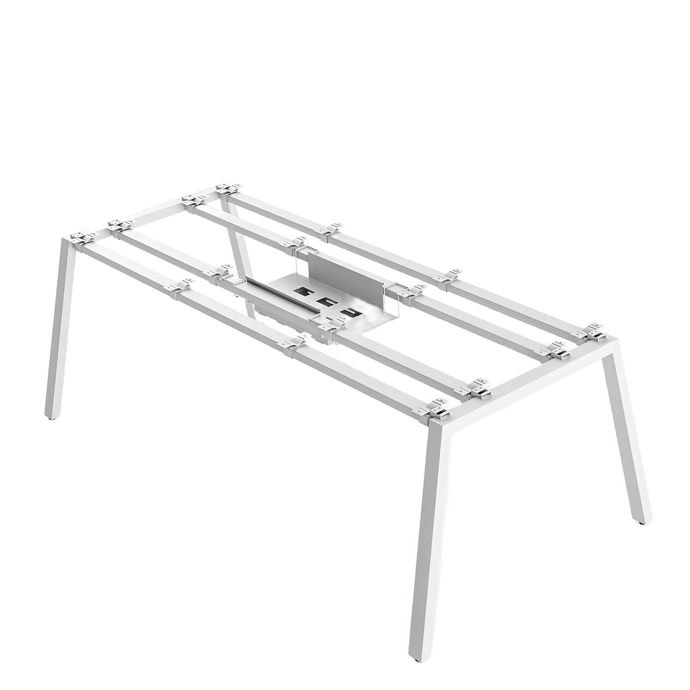 Miniatura: Mesa de Reunión Premium con pasacables 220x110