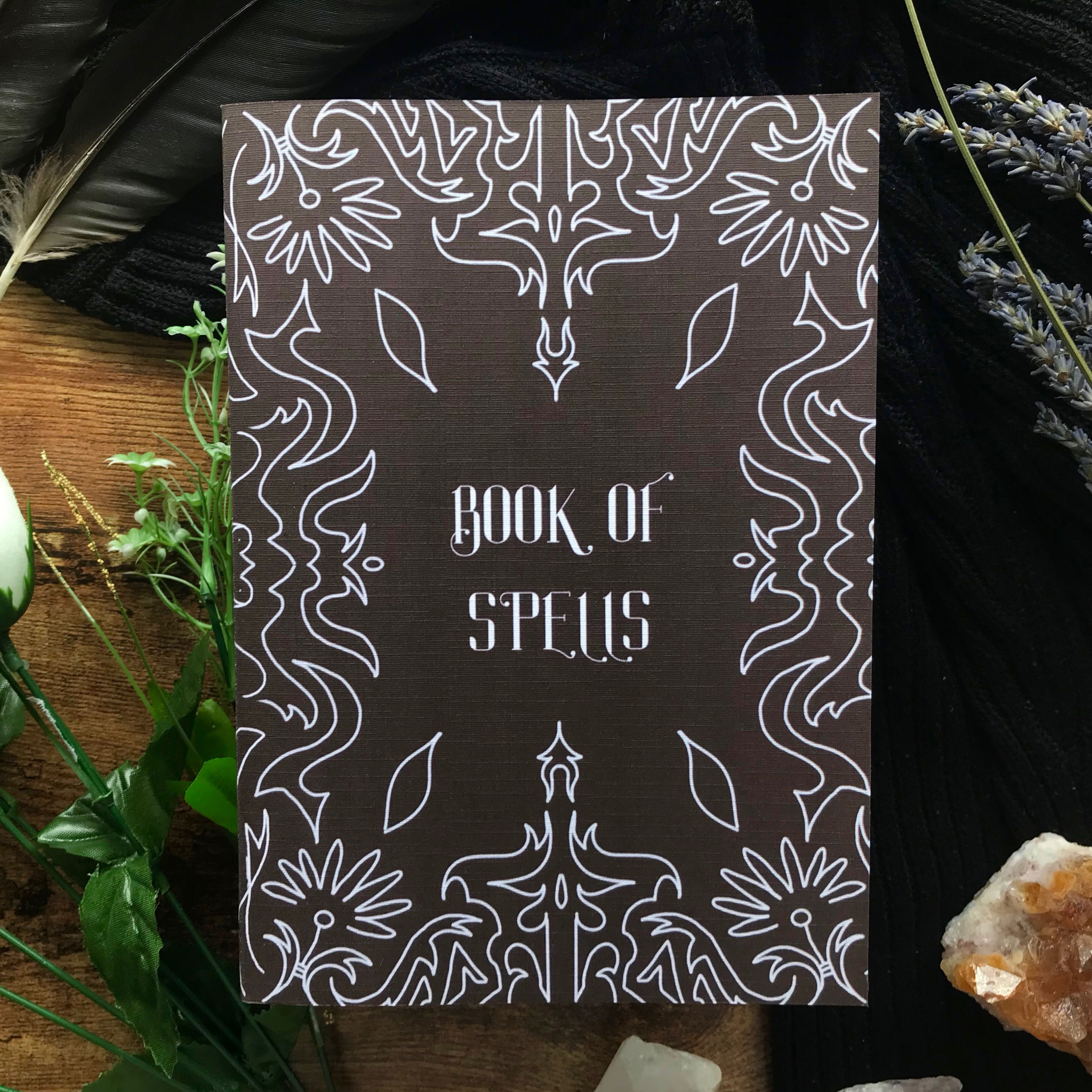Book of Spells blank journal