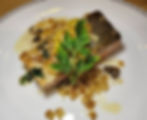格勒諾布檸檬奶油煎鮭魚 Grenobloise-style salmon
