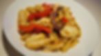 甜椒墨魚雙槽麵 Casarecce aux calamars et poivrons