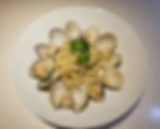 白酒蛤蜊吸管麵 Bucatini pasta with Clams in White Wine Garlic Sauce