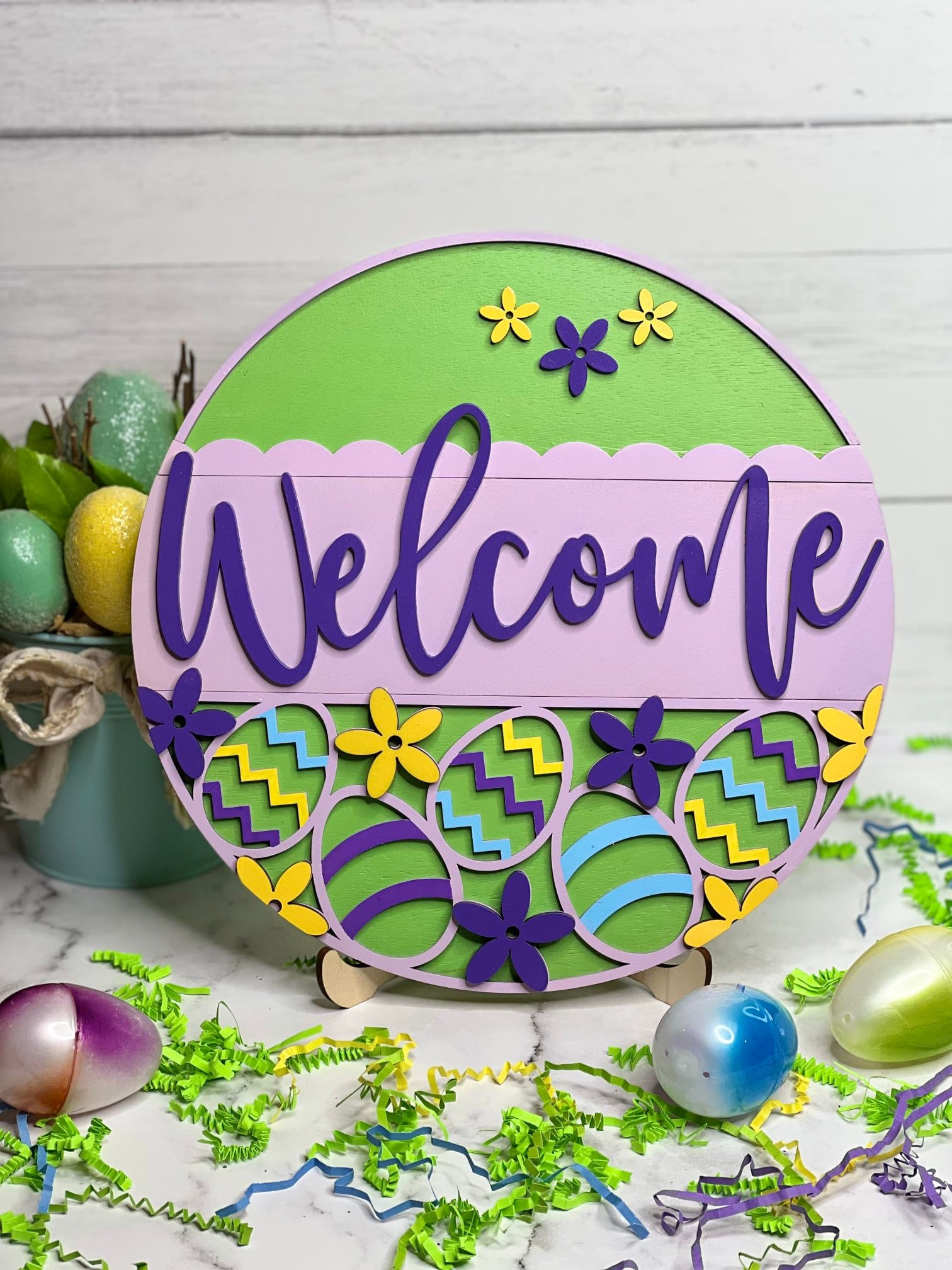 Easter Welcome Door Sign