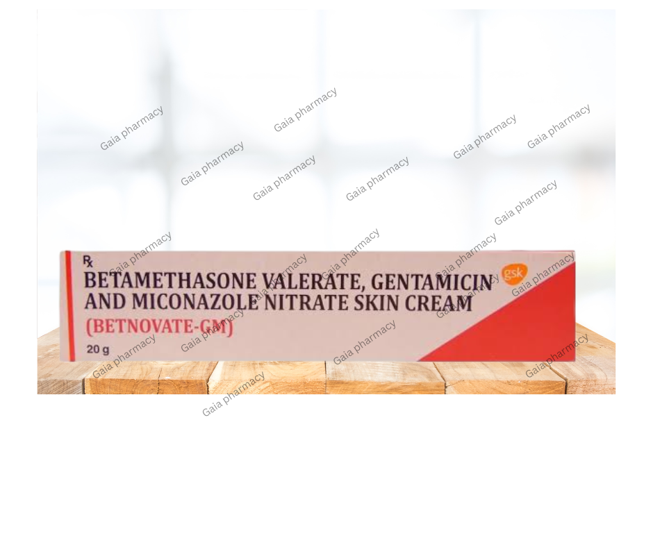 Betamethasone 0.1% + Gentamicin 0.1% + Miconazole 2%