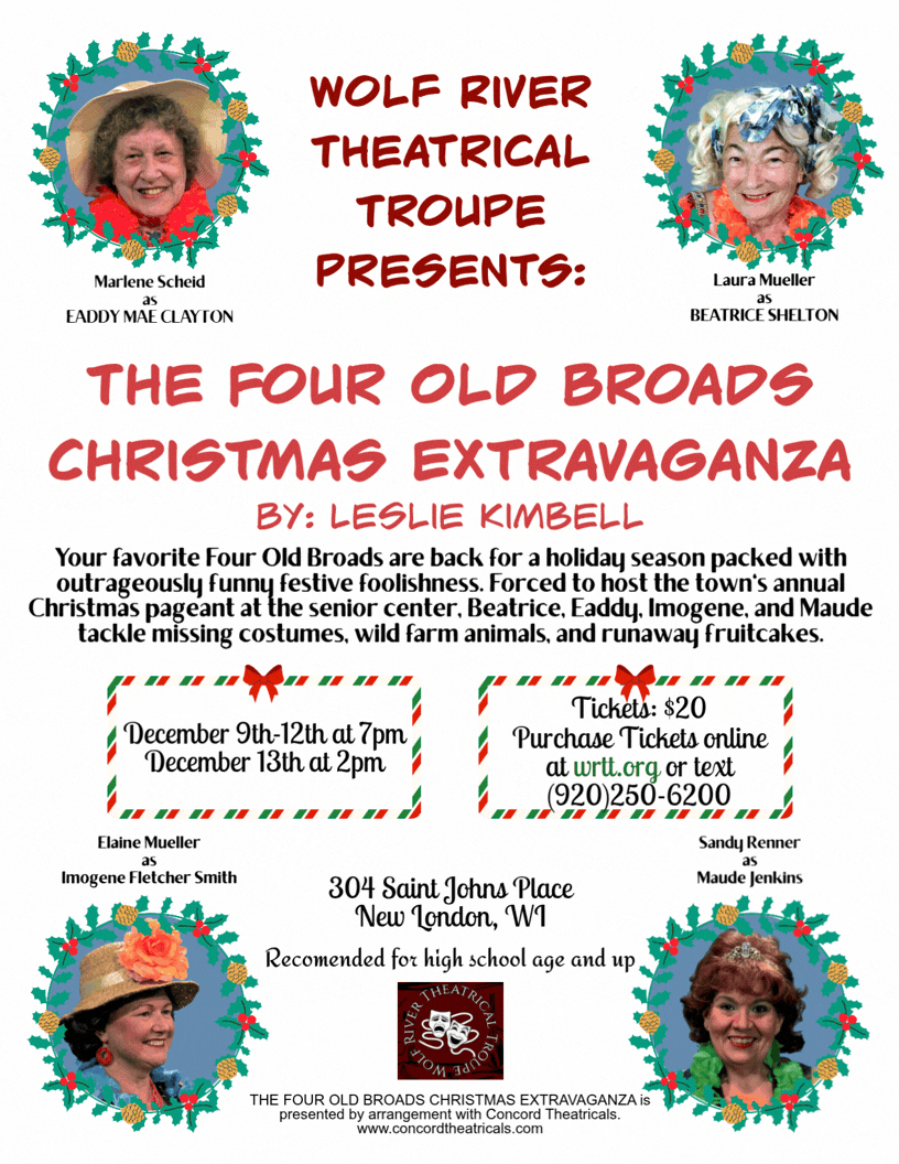 The Four Old Broads Christmas Extravaganza.gif