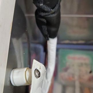 Poorly Fitting Fridge Panel