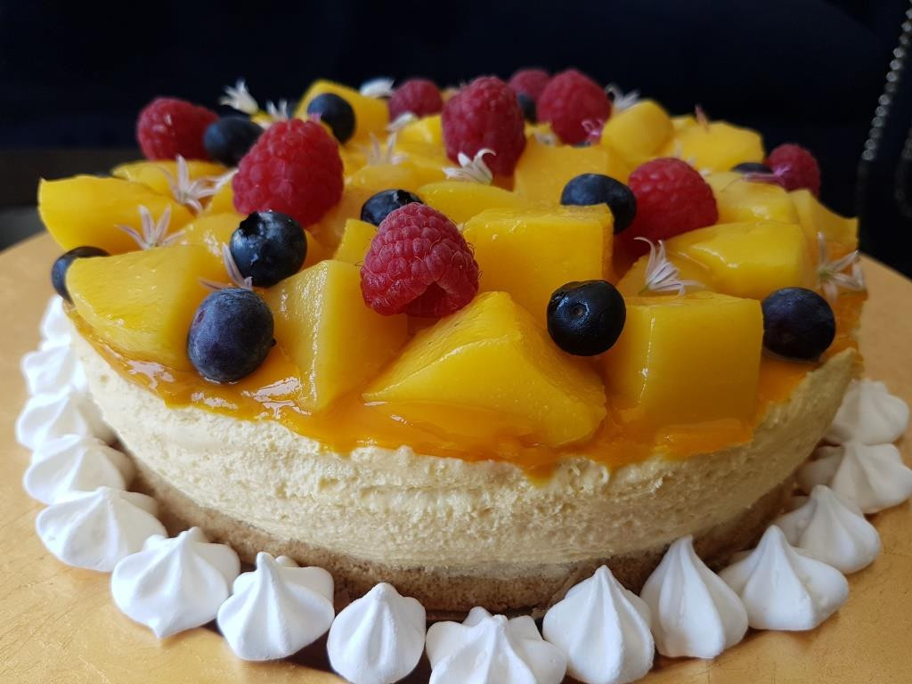 Mango Cheesecake (Low Fat) Sawasdeekat