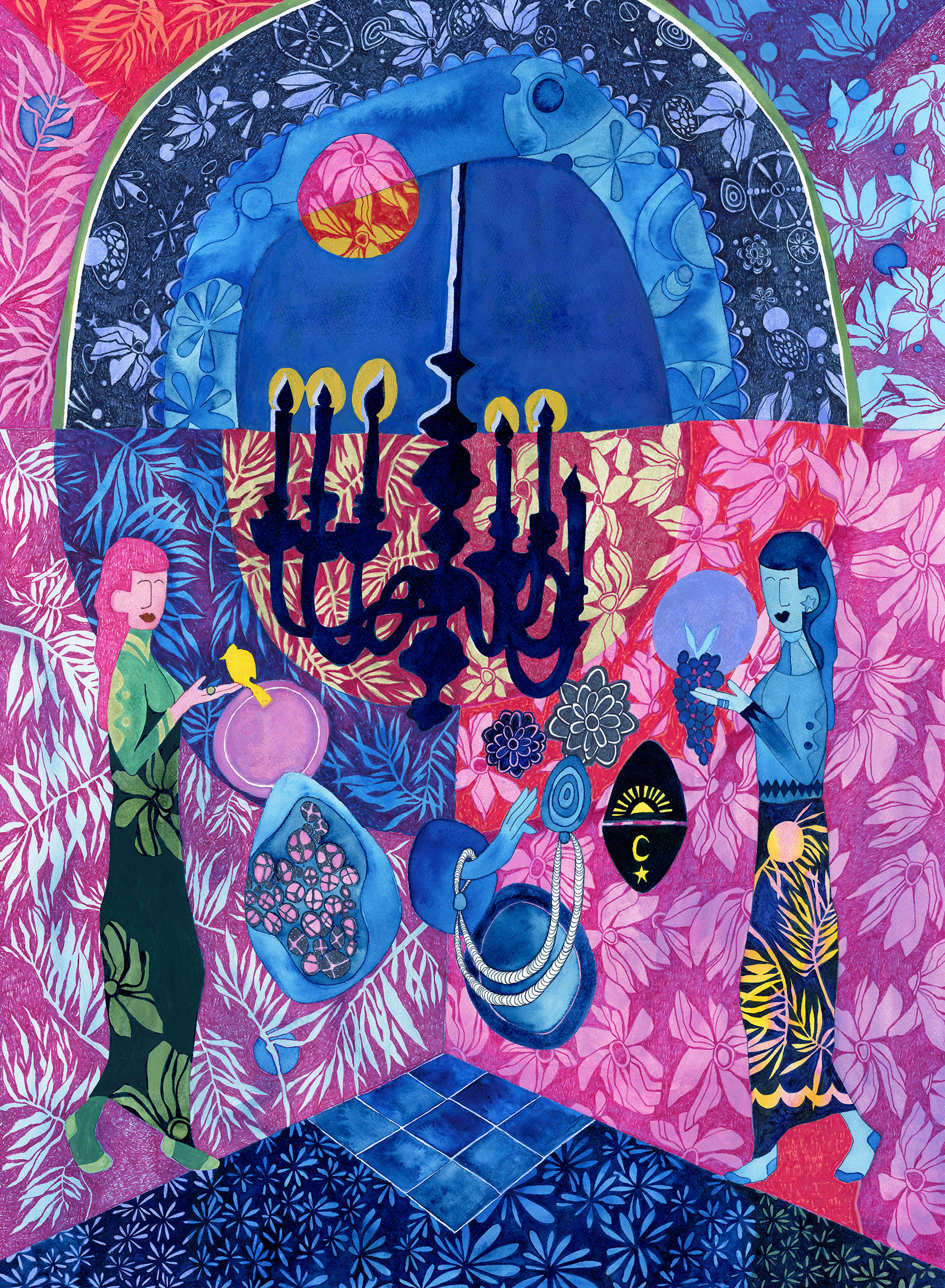 Lightly vertical, original