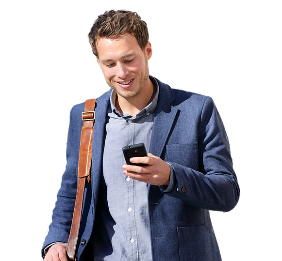 Tjulo - Mand med telefon