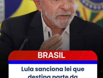 Lula sanciona lei que destina parte da arrecadação das bets para a Polícia Federal