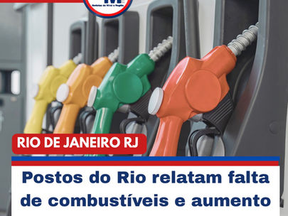 Postos do Rio relatam falta de combustíveis e aumento nos preços