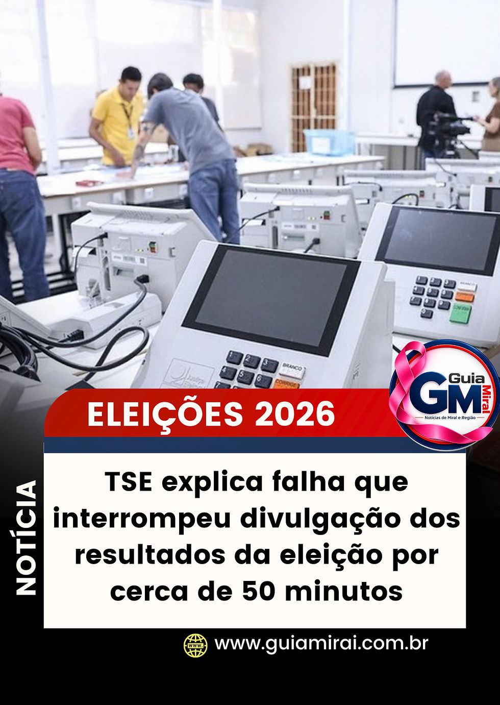 TSE explica falha que interrompeu divulgação dos resultados da eleição por cerca de 50 minutos