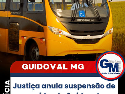 Justiça anula suspensão de servidor de Guidoval e determina devolução de valores descontados