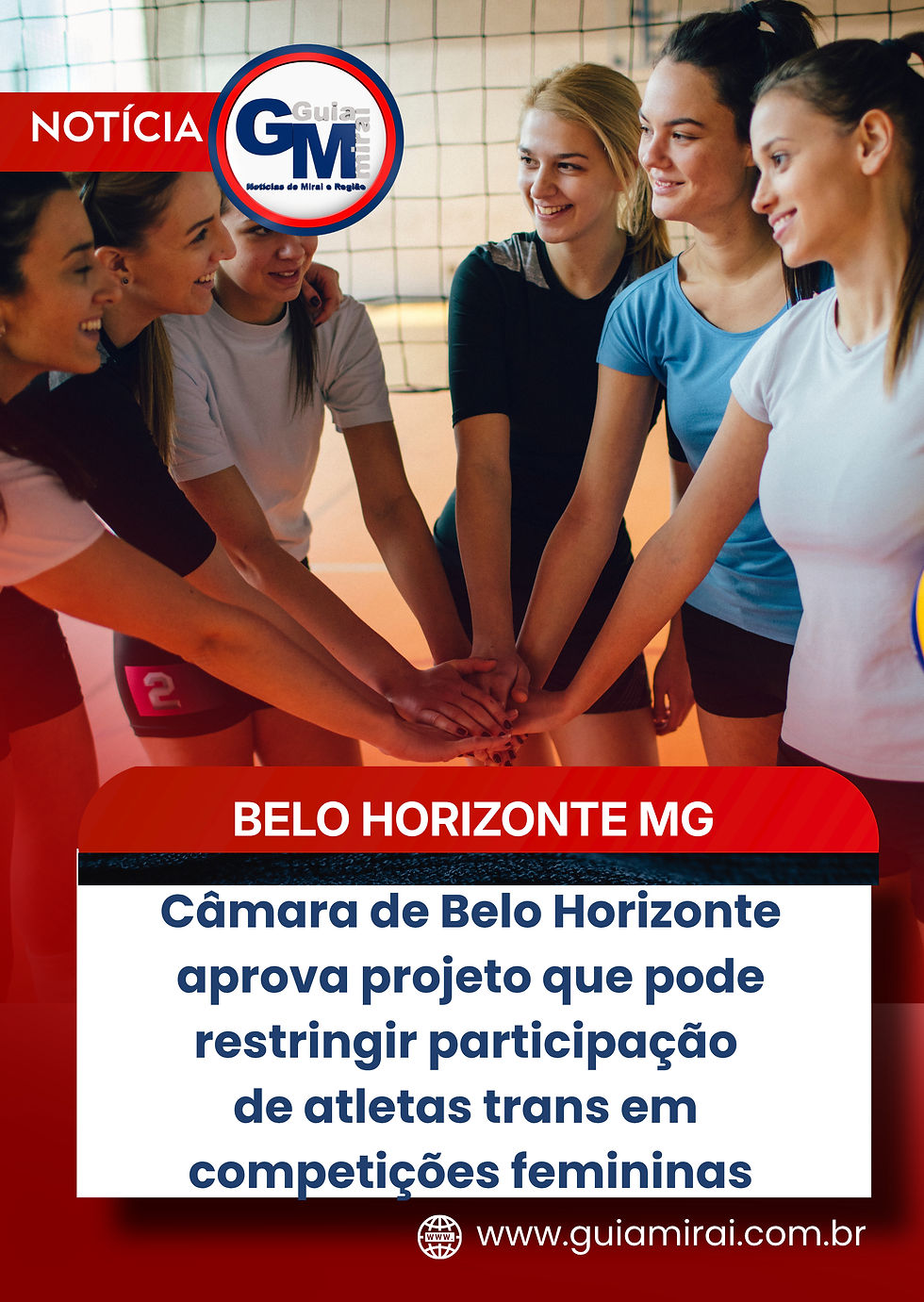 Câmara de Belo Horizonte aprova projeto que pode restringir participação de atletas trans em competições femininas