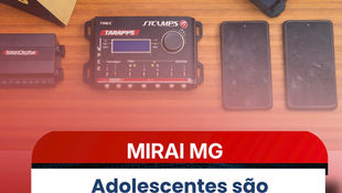 Adolescentes são apreendidos após furto de equipamentos automotivos em Miraí MG