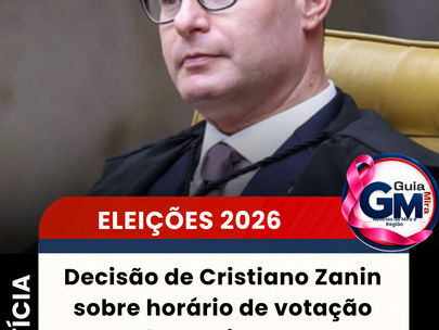Decisão de Cristiano Zanin sobre horário de votação gera desconforto no TSE, ministros descartam 3° turno