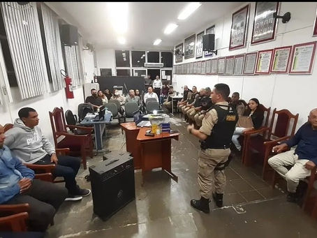 PMMG: 68° BPM REALIZA REUNIÃO DE PRESTAÇÃO DE CONTAS EM MIRAÍ