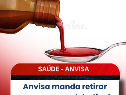 Anvisa manda retirar xaropes com clobutinol do mercado por risco cardíaco