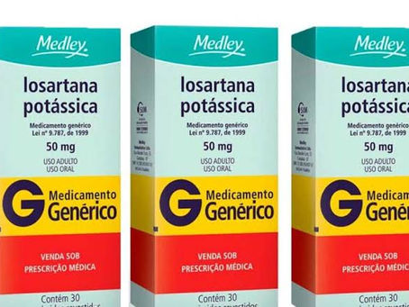 LOSARTANA: ANVISA DETERMINA RECOLHIMENTO DO REMÉDIO PARA PRESSÃO ALTA POR CONTER IMPUREZAS