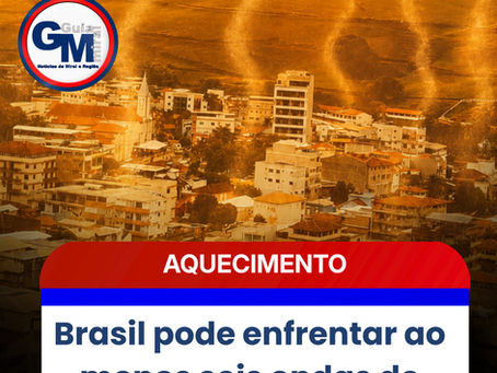Brasil pode enfrentar ao menos seis ondas de calor até o fim de 2026