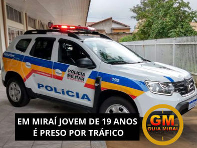 EM MIRAĆ JOVEM DE 19 ANOS Ć PRESO POR TRĆFICO