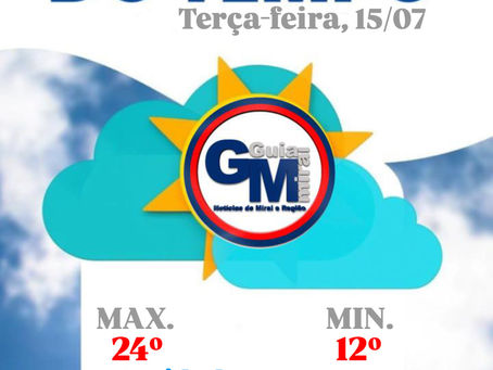 PRECISĆO DO TEMPO PARA MIRAI MG NESTA TERCA-FEIRA, 15/07