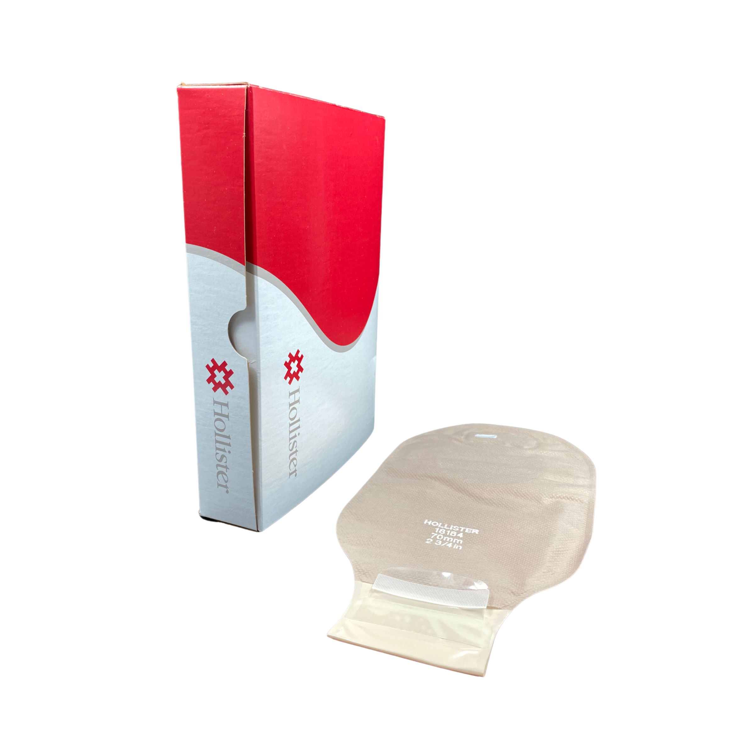 Hollister 18184 Bolsa De Ostomía opaca con filtro c/ Aro de 70mm / Caja 10 pieza