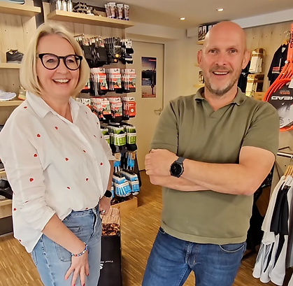 Ralph und Corinna Eigentümer vom Heimatsport Aichach