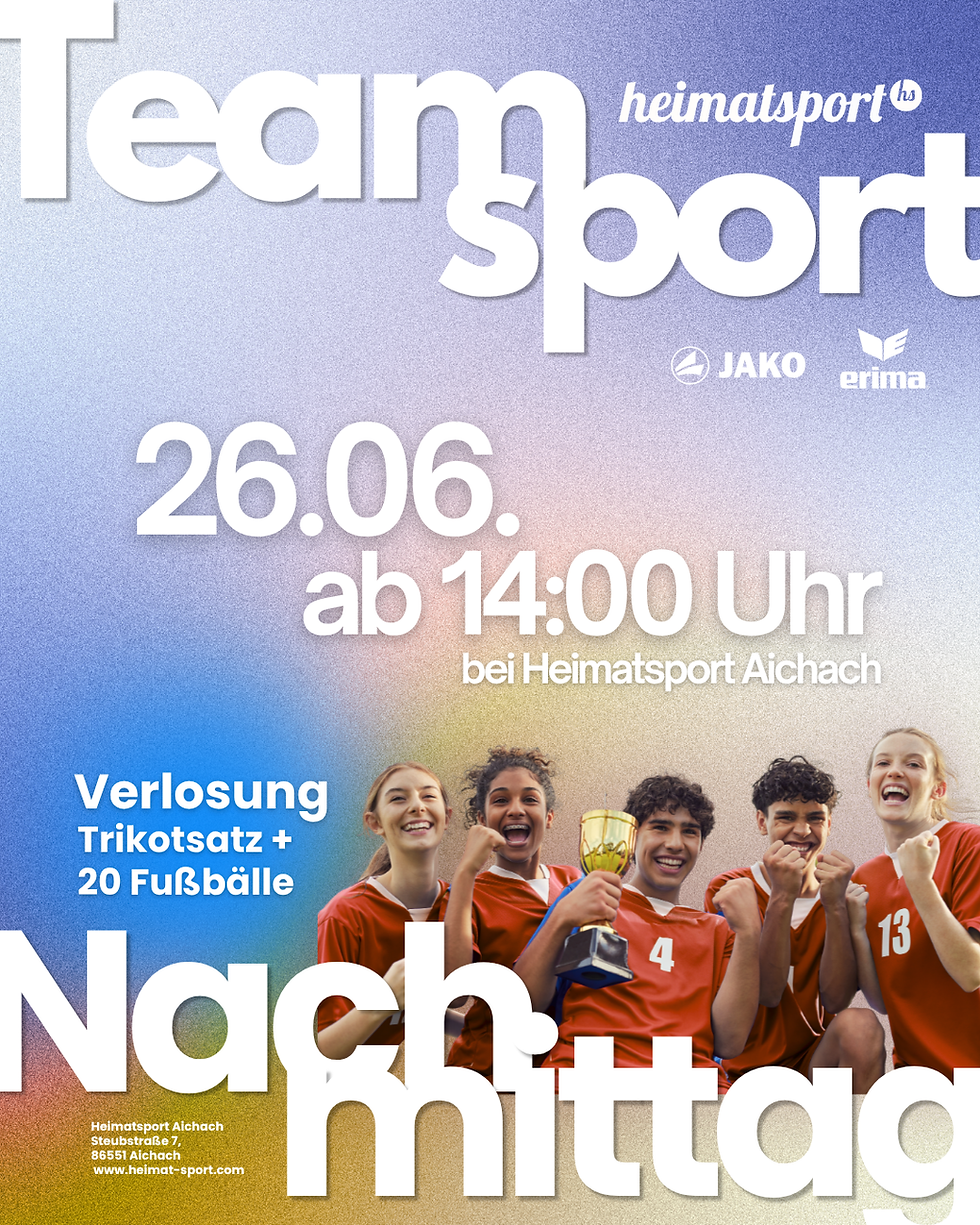 Teamsport Nachmittag