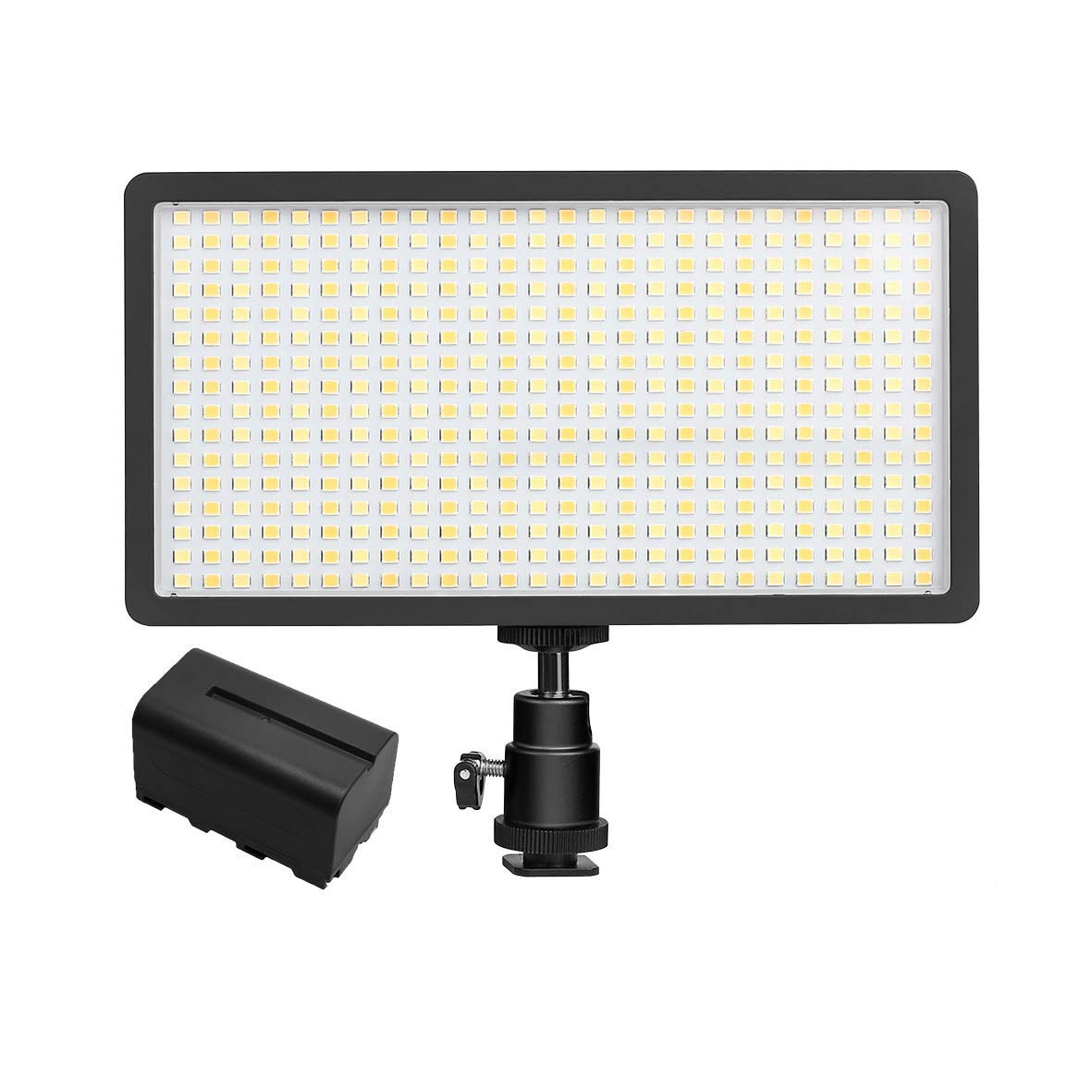 DIGITEK® LED D416 Professional Video Light & NP-750 Li-ion Battery